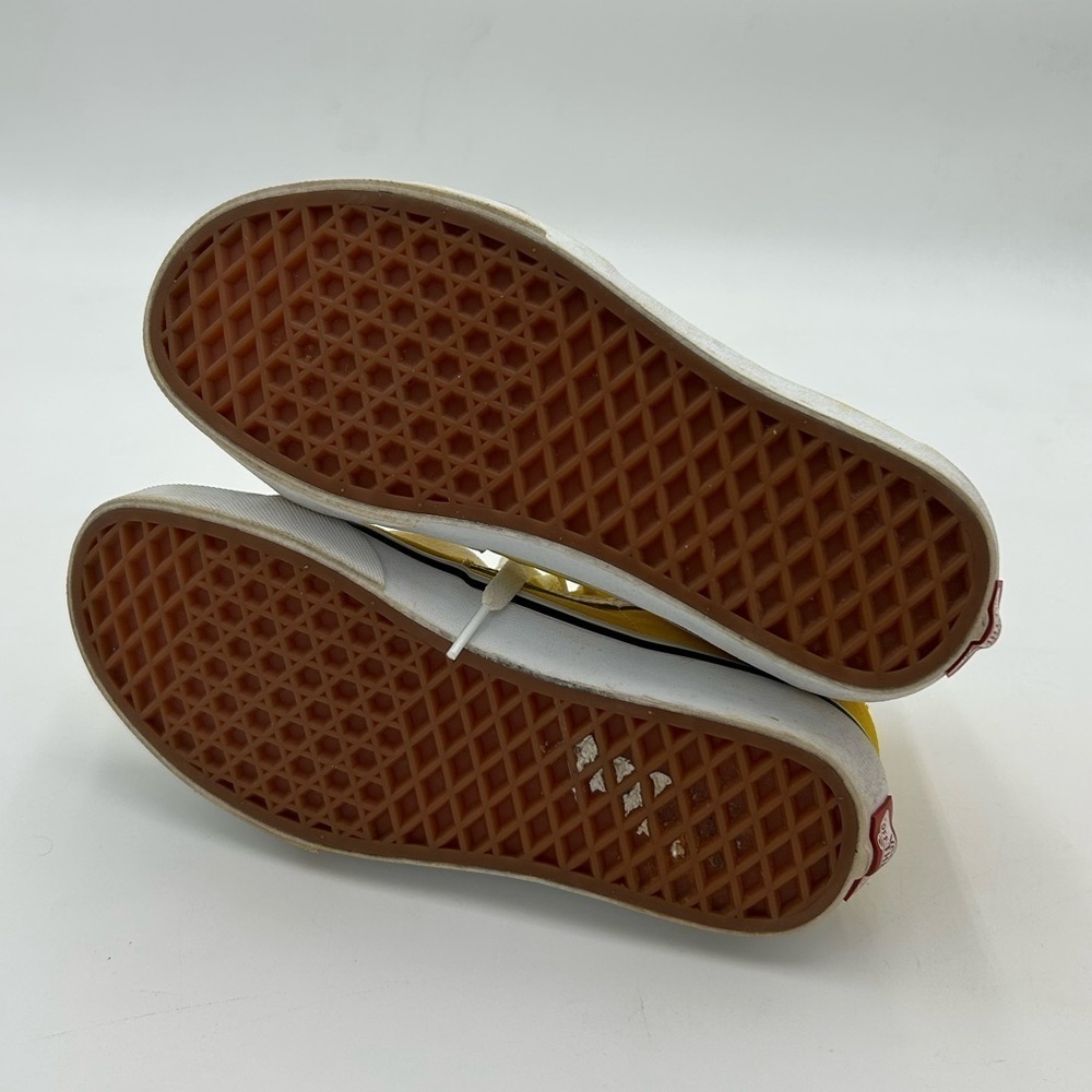 Vans SK8 HI Golden Yellow High Top Skateboard Shoes - Picture 5 of 6